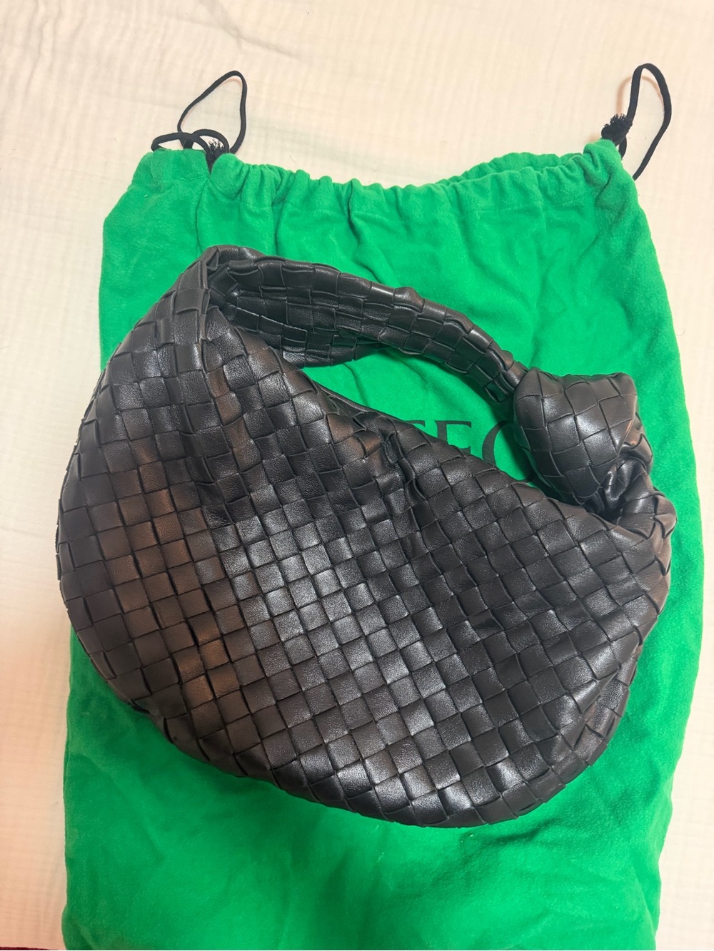 Bottega Veneta Black Teen Jodie